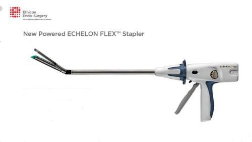 Figure 1. Ethicon’s ECHELON FLEX powered ENDOPATH stapler.