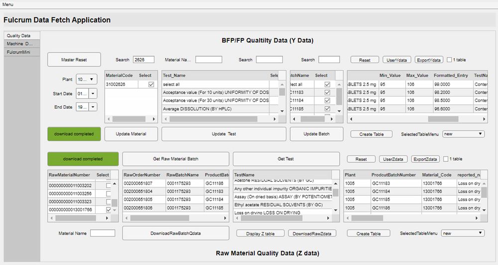 The Cipla web app built in MATLAB displays the results of pharmaceutical manufacturing analysis of large amounts of data using machine learning models.