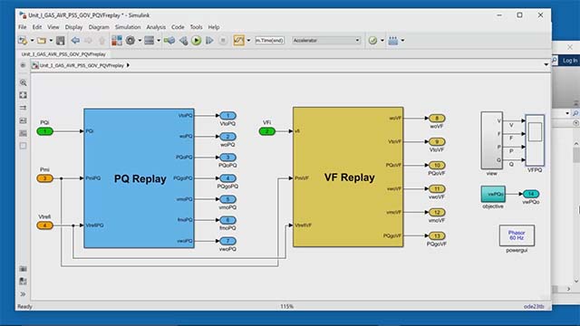 Gain deeper insight into response discrepancies through both Voltage/Frequency replay and Active and Reactive Power replay.