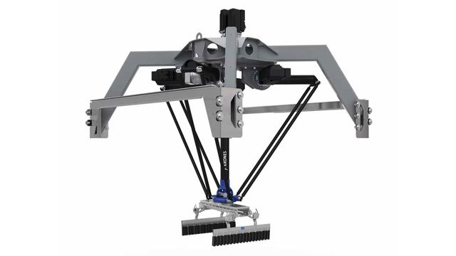 Robot de transporte de paquetes Krones Robobox T-GM.