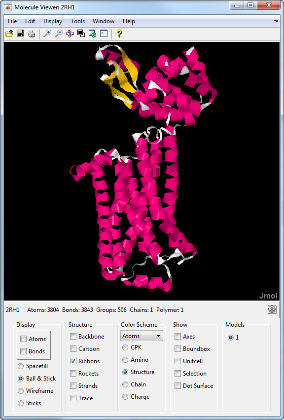 Molecule Viewer app