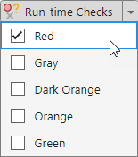 Options for impact, High, Medium and Low, appear below the Defects option on the toolstrip.