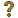 Dark orange question mark icon
