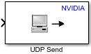 NVIDIA UDP Send block