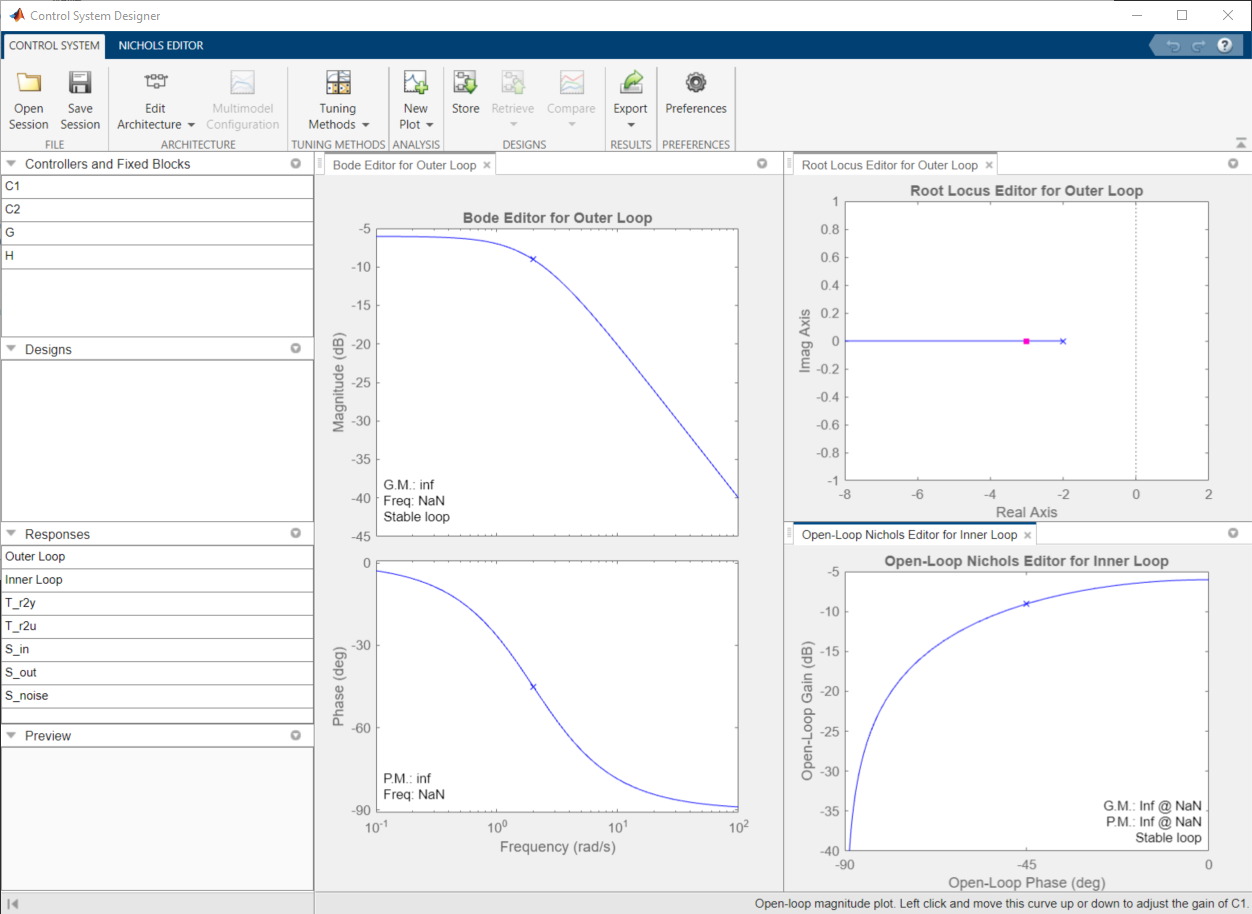 Control System Designer app