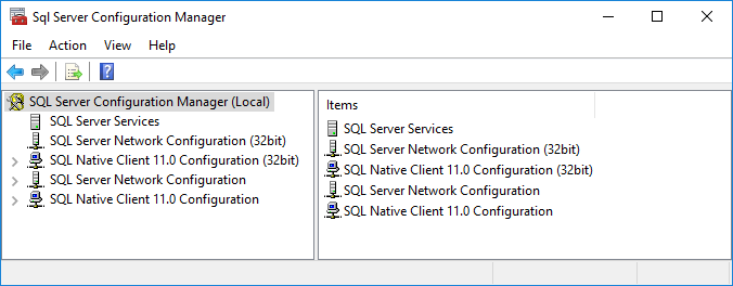 sql server client ports