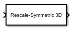 Rescale-Symmetric 3D block