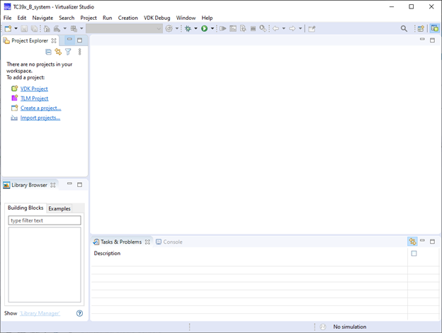 Launch virtualizer studio
