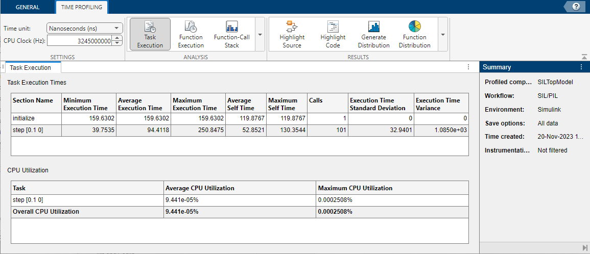 Code Profile Analyzer app