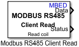 MODBUS RS485 Client Read