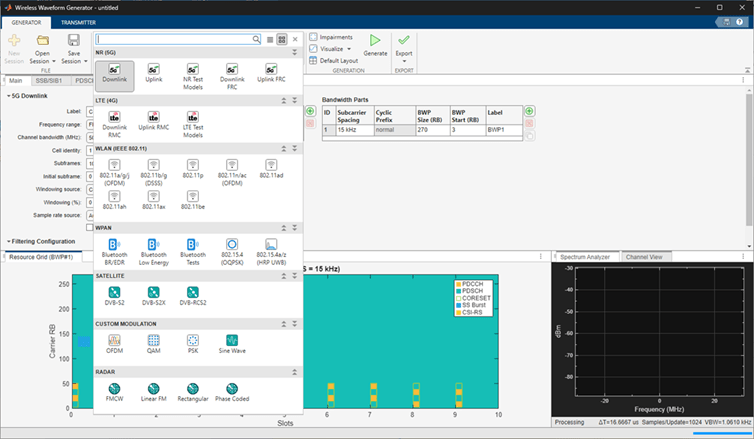 Model 5G NR Communication Links - MATLAB & Simulink - MathWorks España