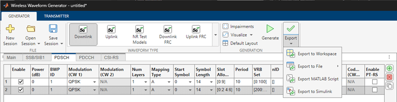 Model 5G NR Communication Links - MATLAB & Simulink - MathWorks España