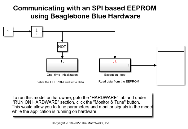 Communicating with EEPROM Using BeagleBone Blue Hardware