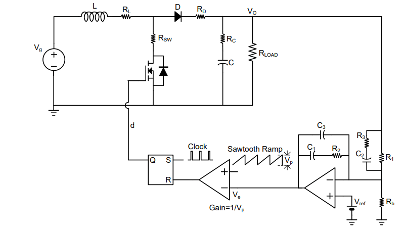 Feedback Amplifier Design for Voltage-Mode Boost Converter