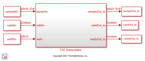 Implement CIC Interpolator Filter for HDL