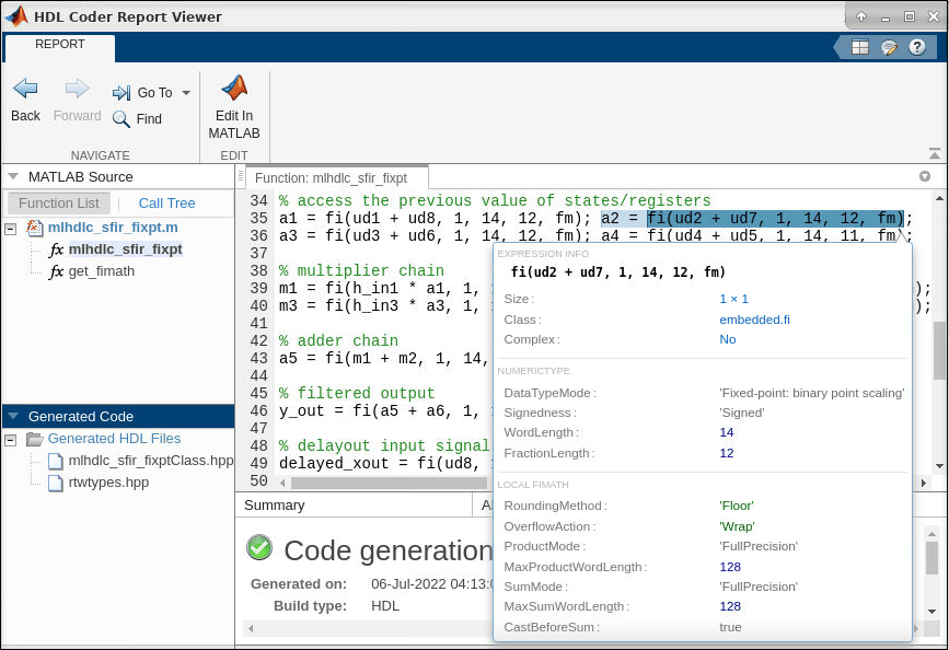 Get Started with MATLAB to High-Level Synthesis Workflow Using HDL Coder App