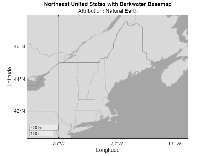 Figure contains an axes object. The axes object with title Boston Imagery from GeoTIFF File contains an object of type image.