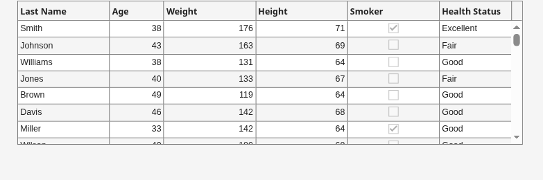 Figure contains an object of type uitable.