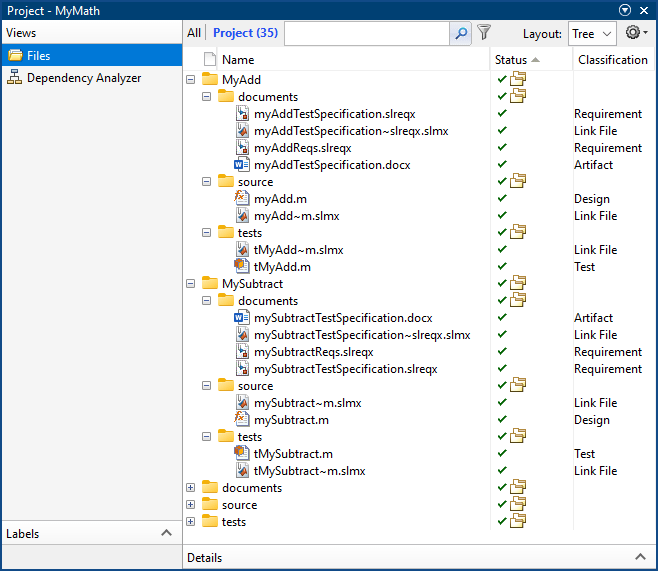 Run Tests and Assess Quality in Referenced Projects