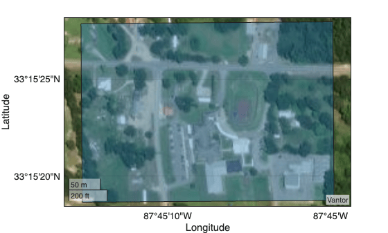 Visualize Point Clouds on Maps Using Coordinate Reference System from LAS/LAZ Files
