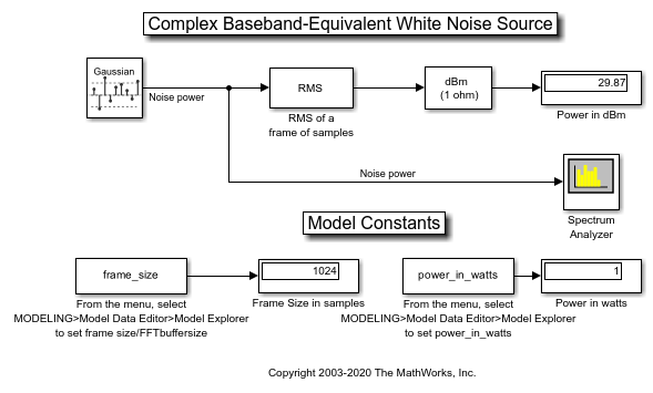 Power in Simulink Sources and Signals