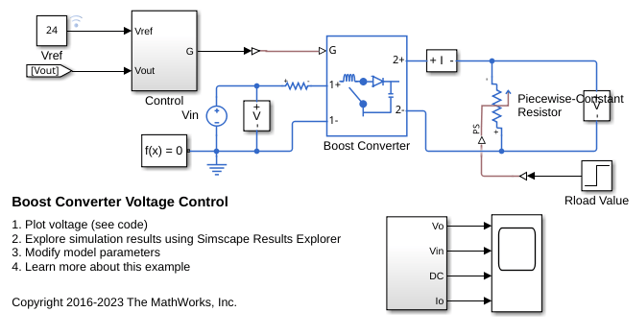 Boost Converter Voltage Control