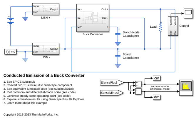 Conducted Emission of a Buck Converter