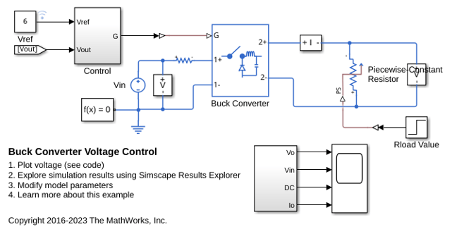 Buck Converter Voltage Control