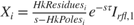 $X_i = \frac{HkResidues_i}{s-HkPoles_i} e^{-s \tau} I_{rfl,1}$