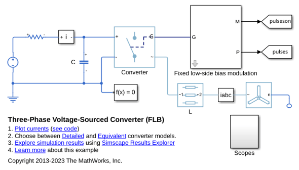 Three-Phase Voltage-Sourced Converter (FLB)