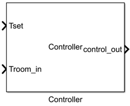 C Caller block that imports the function.