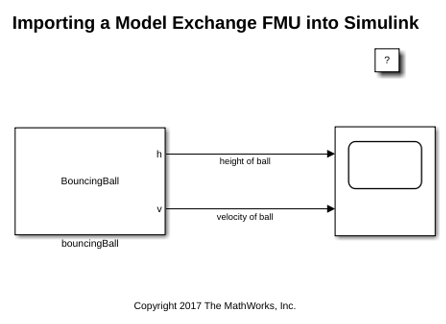 Import a Model Exchange FMU into Simulink