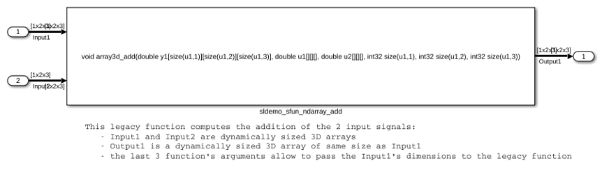 Multi-Dimensional Signals in Legacy Functions