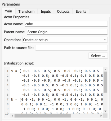 Build Actor from Mesh Data and Apply Texture Using Simulink - MATLAB ...