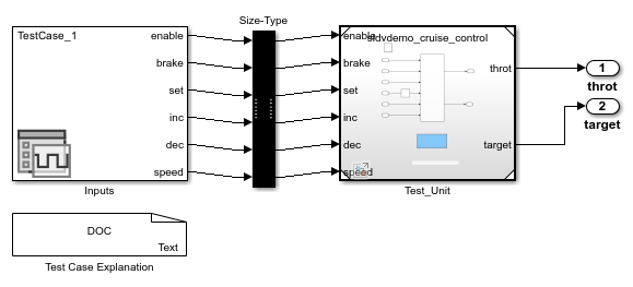 Simulate Harness Model with Signal Editor Inputs Block