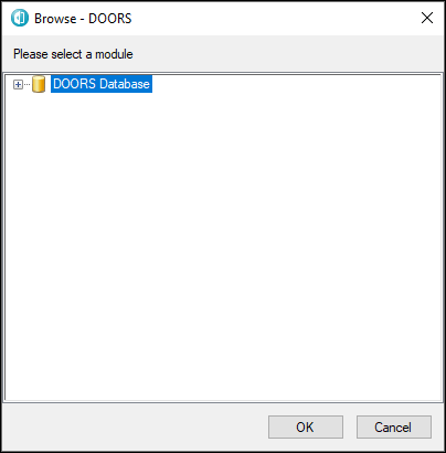 The Browse Doors dialog box shows the DOORS Database