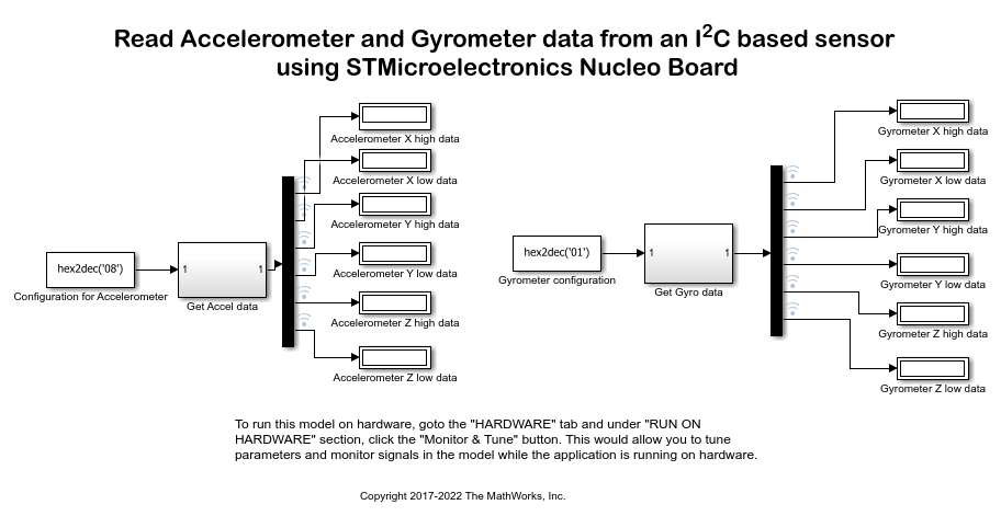 Read Data from I2C-Based Sensors Using STMicroelectronics Nucleo Boards