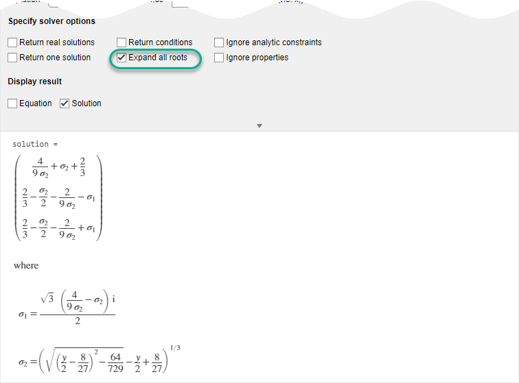 matlab symbolic toolbox solve