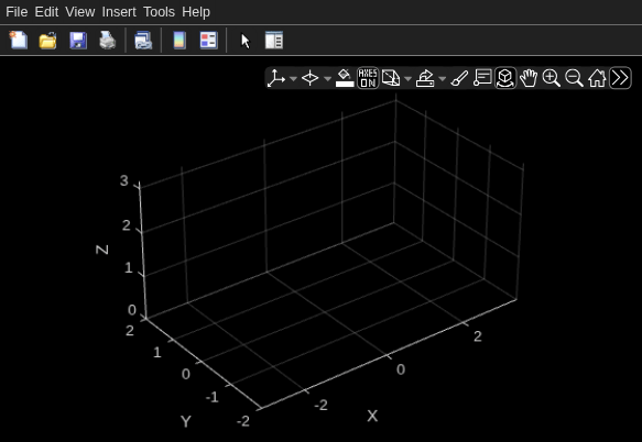 Figure Point Cloud Player contains an axes object. The axes object with xlabel X, ylabel Y contains an object of type scatter.