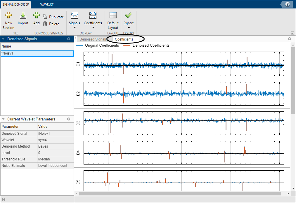 matlab denoise image