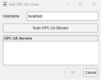 Configure OPC UA Client in Simulink