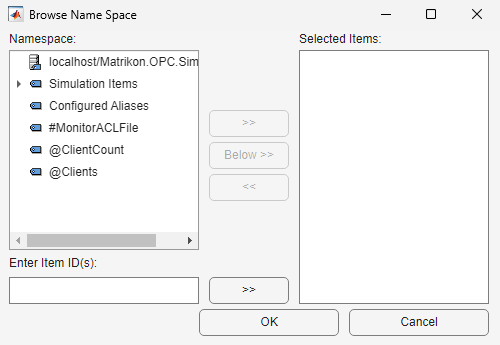 HDA Namespace Browser