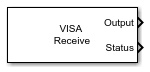 VISA Receive block