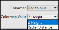 Colormap Value options