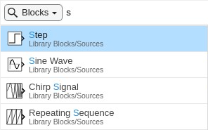 Quick insert menu with custom library
