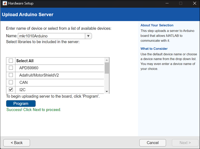 Arduino hardware board libraries setup