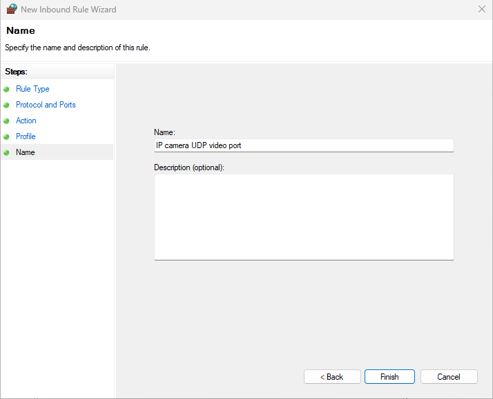 Add a new name to the rule