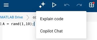 Editor Copilot actions