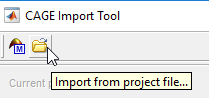 CAGE import tool.