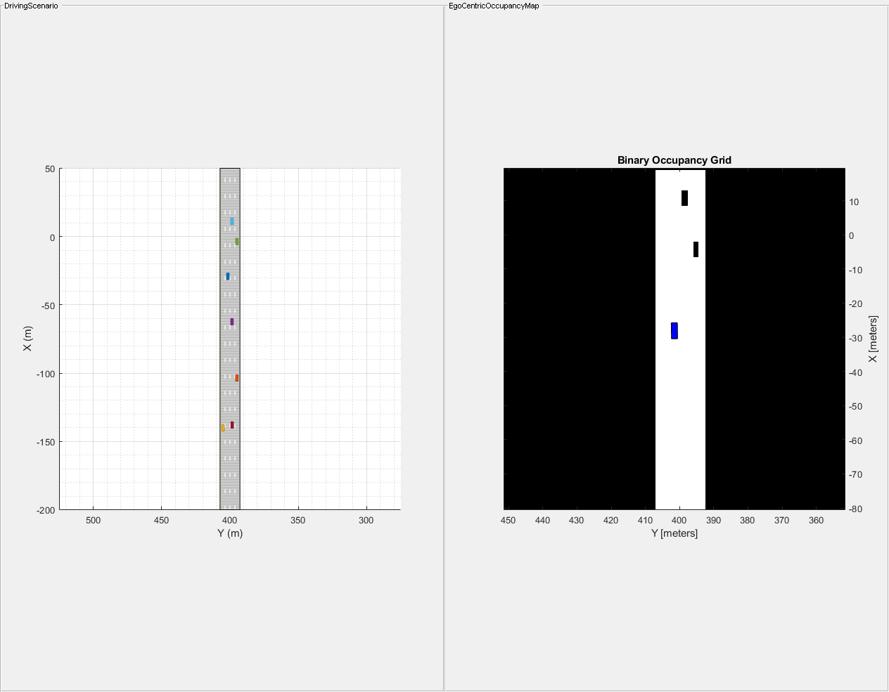 Cree un mapa de ocupación egocéntrico desde el Diseñador de escenarios de conducción